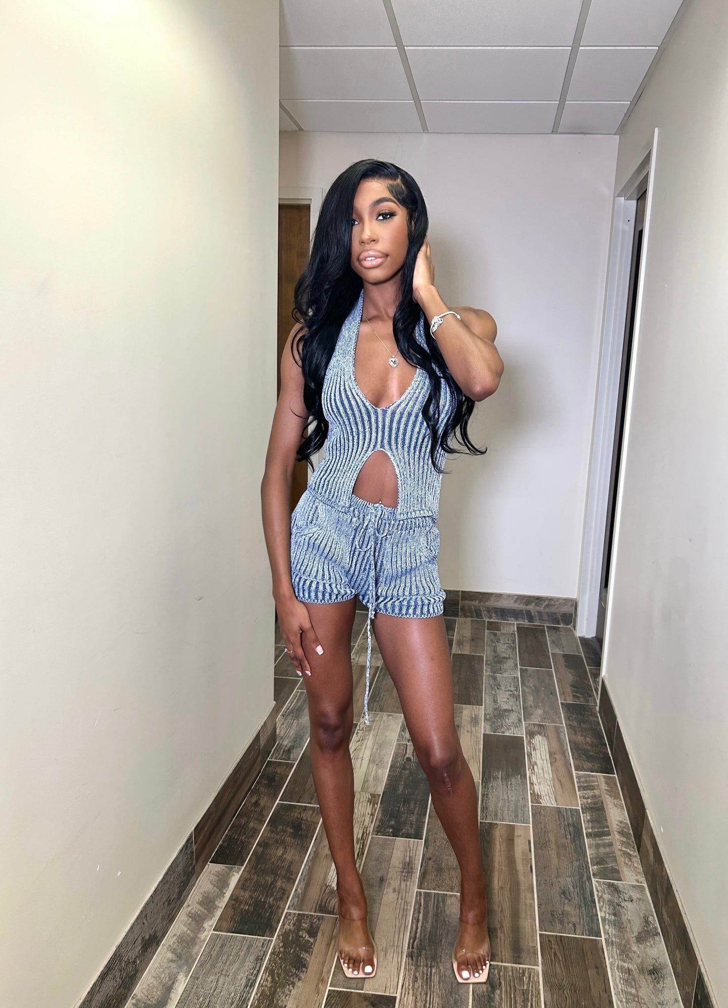 Out Of My Hands Shorts Set