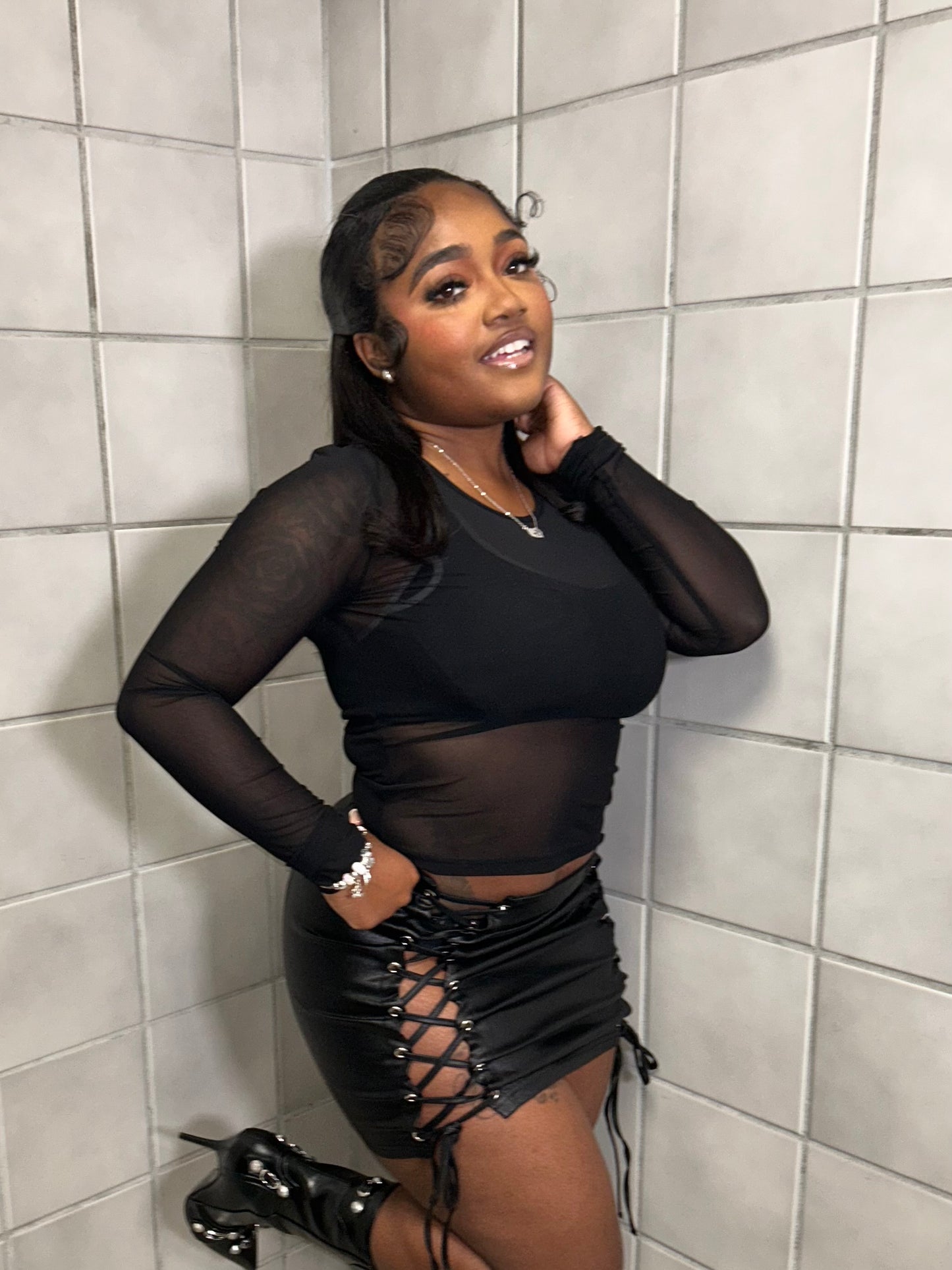 Mesh Long Sleeve