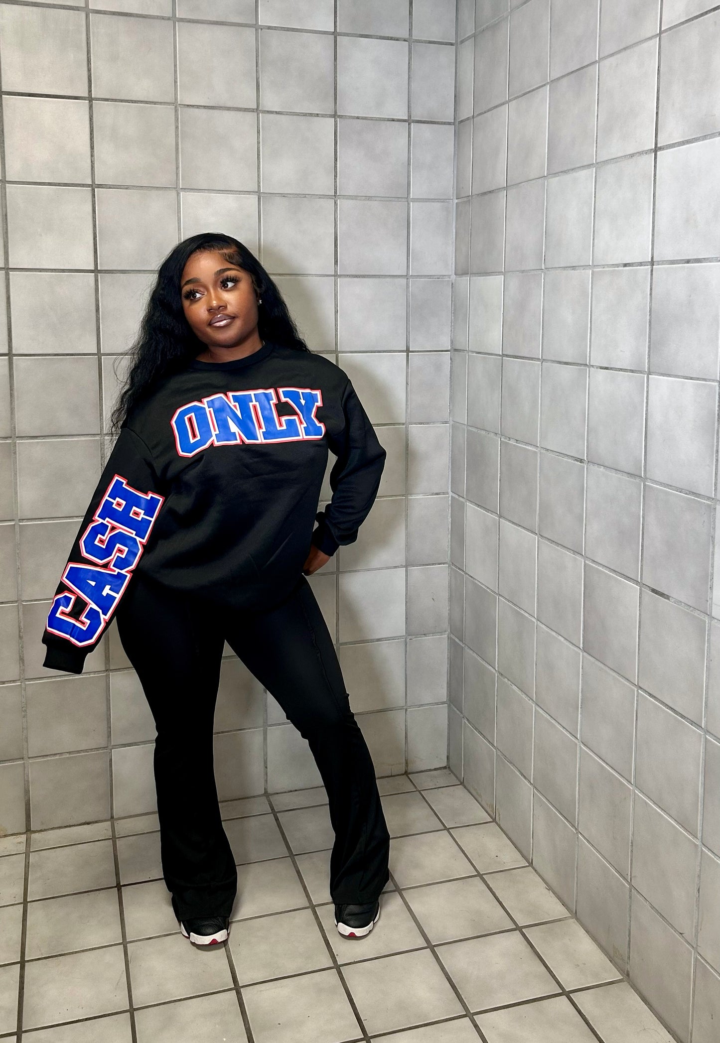Ca$h Only Sweat Shirt