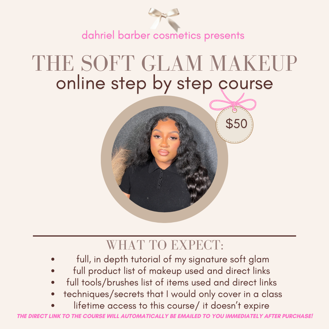 SOFT GLAM ONLINE MAKEUP COURSE