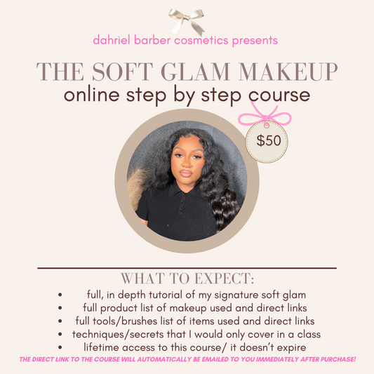 SOFT GLAM ONLINE MAKEUP COURSE
